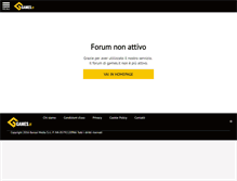 Tablet Screenshot of forum.games.it