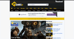 Desktop Screenshot of games.it