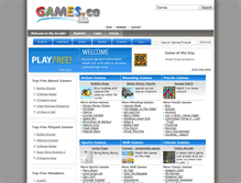 Tablet Screenshot of games.ca